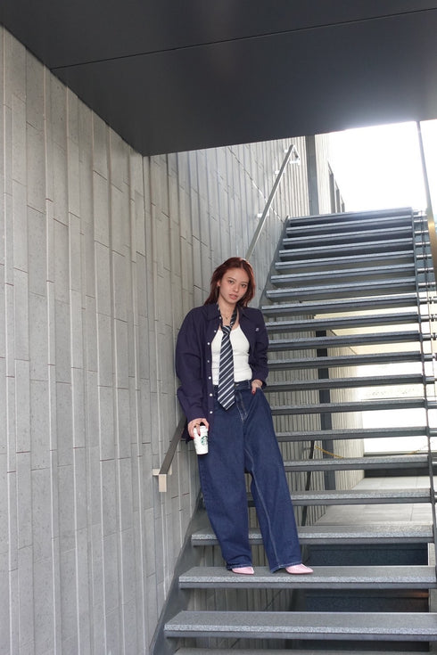 エンブロイダリーBIGシャツ